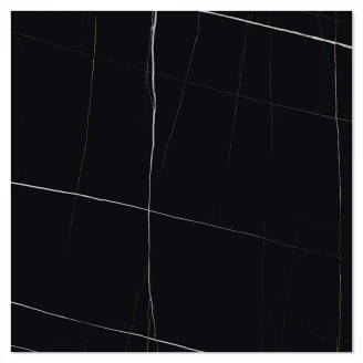 Marmor Klinker Azalai Svart Matt 150x150 cm